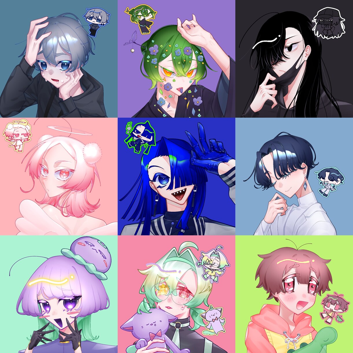 カラフル！キャンディポップなアイコン描きます ツヤのある塗りでパステルからビビットまで使えます◎ イメージ3