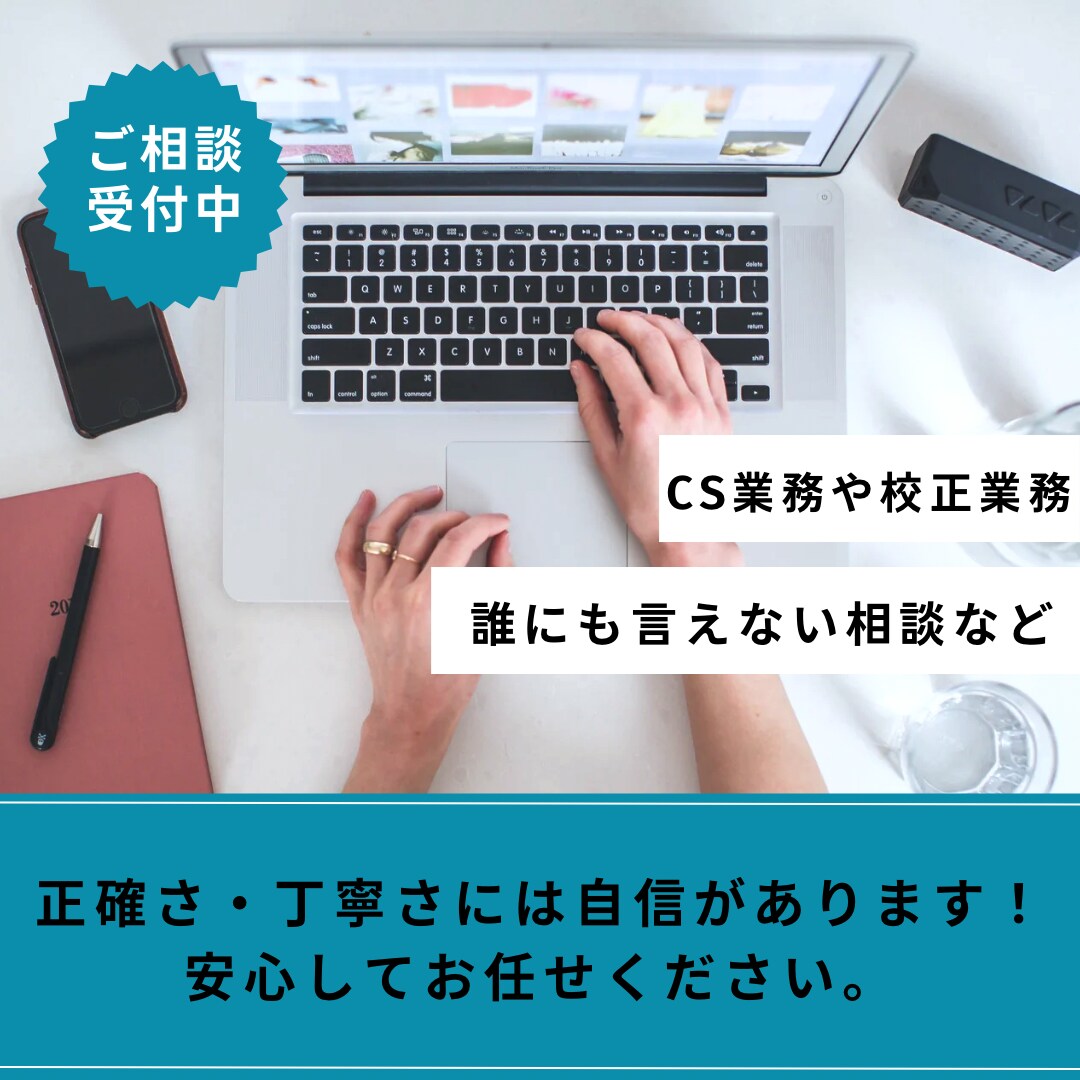 正確にチェック｜誤字脱字・文章校正します 文章の違和感・読みづらさまで、丁寧なチェック イメージ1