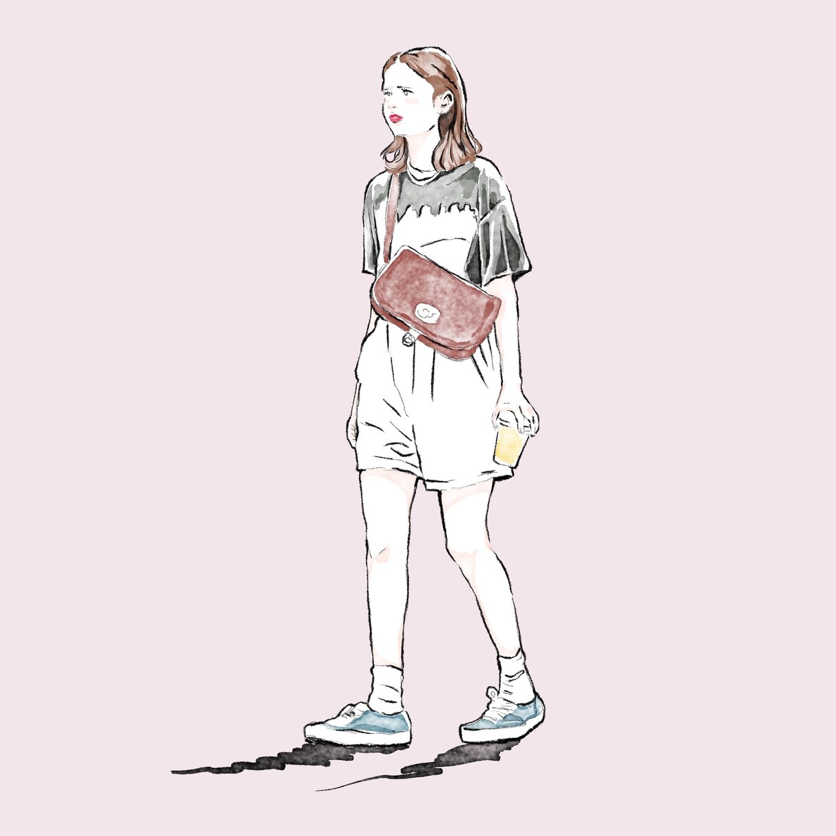 可愛いファッションイラスト(デジタル水彩)描きます アイコン・広告・挿絵におすすめ イメージ4