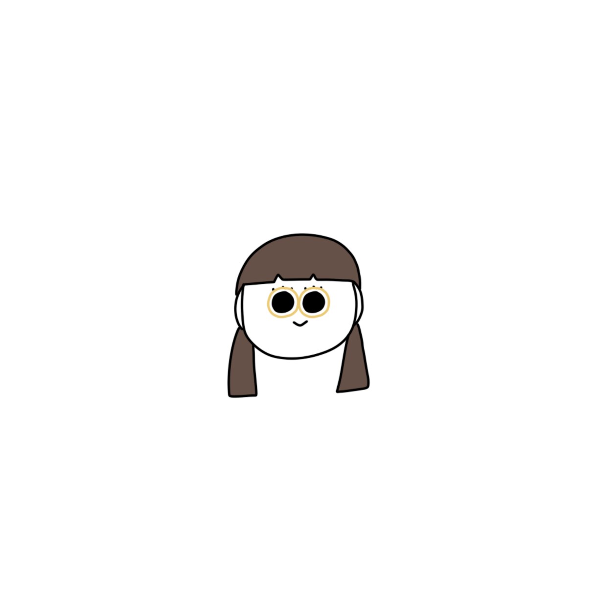 顔だけのシンプルなイラスト描きます ありんこの絵柄の似顔絵かきますん！ イメージ4