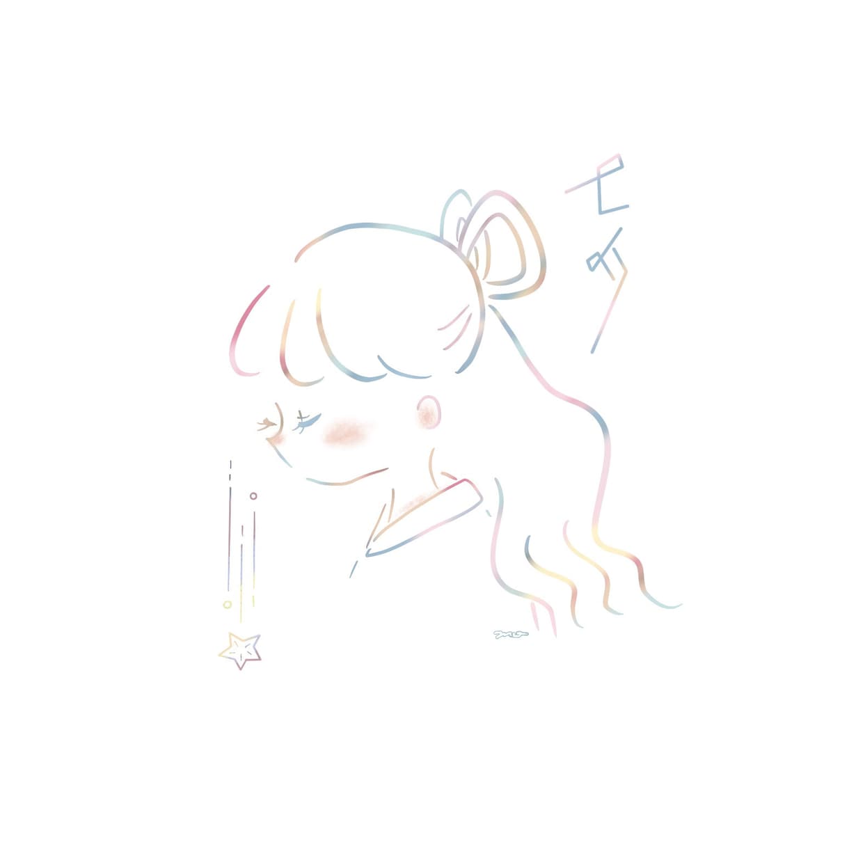 オリジナルのシンプルな線画イラストを作成します 待受やSNSアイコンに最適！プレゼントにもおすすめ♪ イメージ7