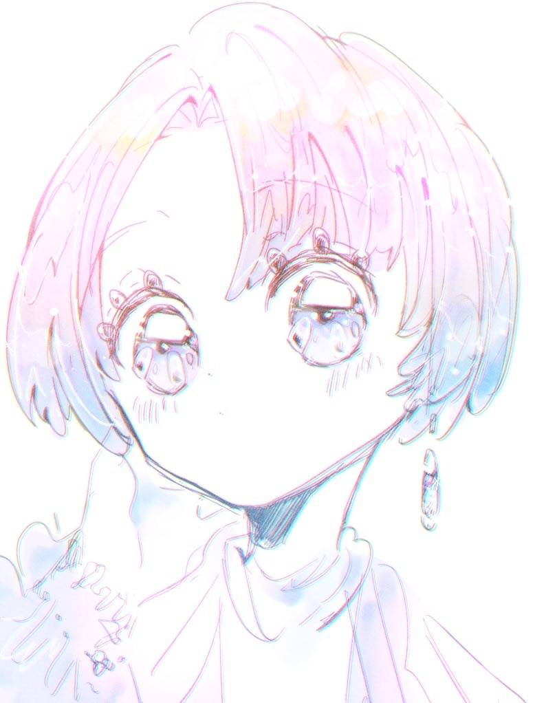 商用利用可！アイコン映えする可愛いイラスト描きます キラキラ個性のある凛としたゆめかわイラストをお届けします。 イメージ5