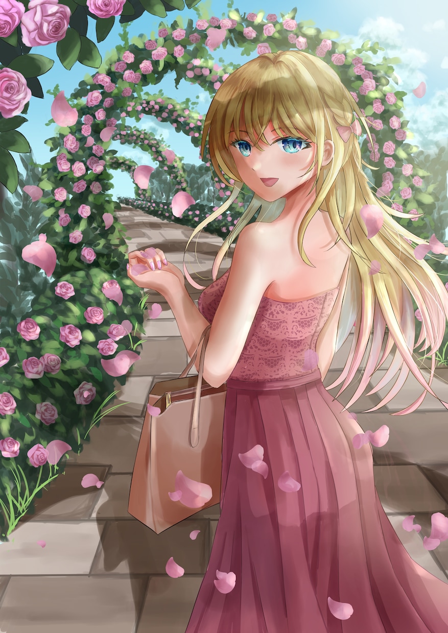 期間限定値下げ！背景付きの美麗イラスト描きます ラノベ表紙・動画用イラストなどが必要な方へ イメージ7