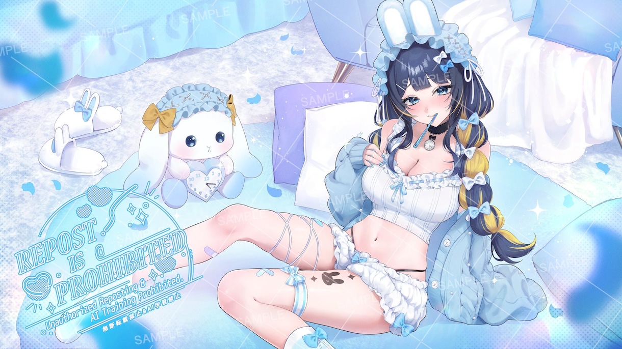 商用OK！ご希望のイラストお描きします グッズ/立ち絵/歌ってみた等、シーンにあわせて柔軟にご対応！ イメージ9
