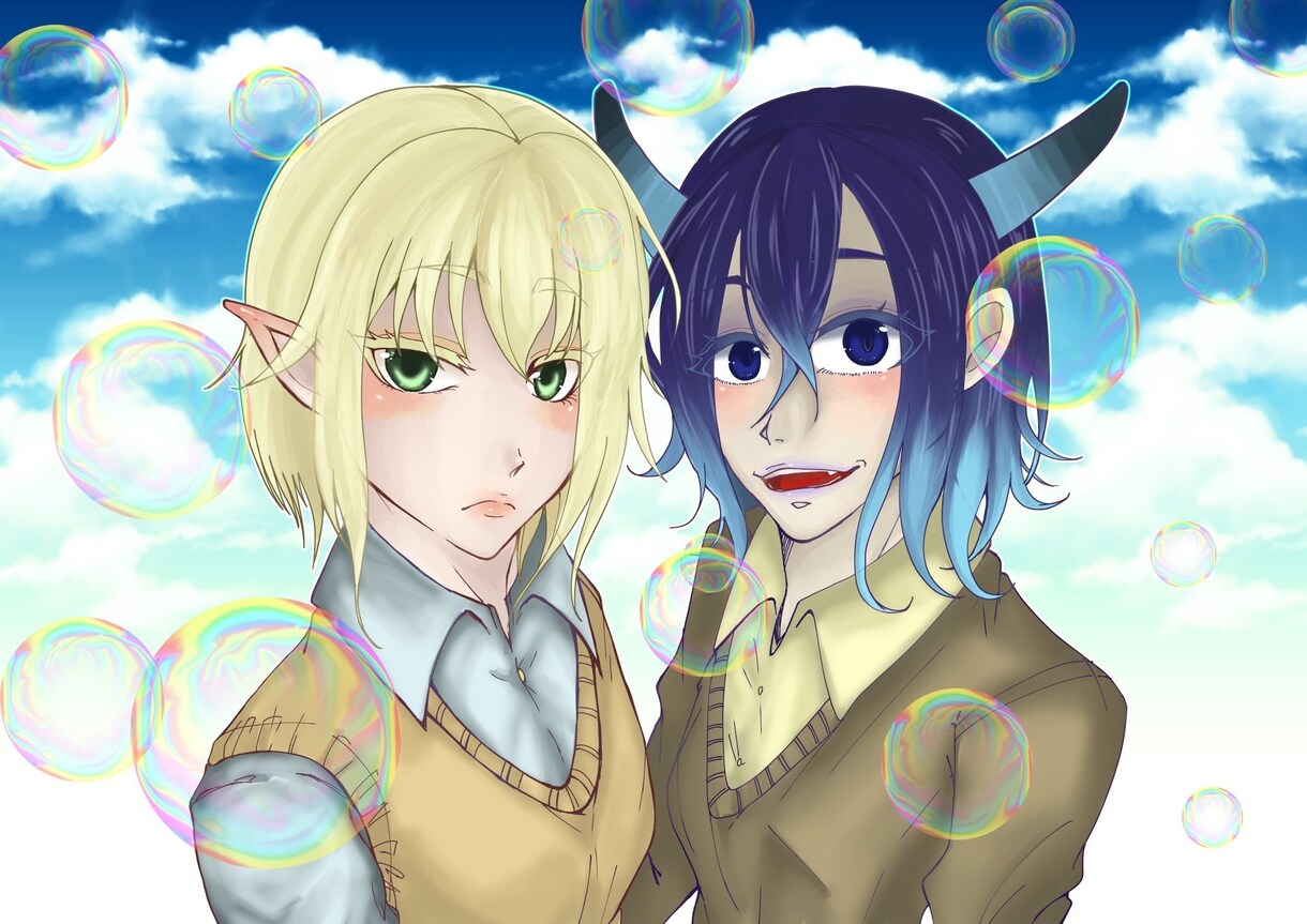 可愛い系、美人系、萌え系、お好きなキャラ描きます みなさんの嫁を描かせてください！ イメージ2