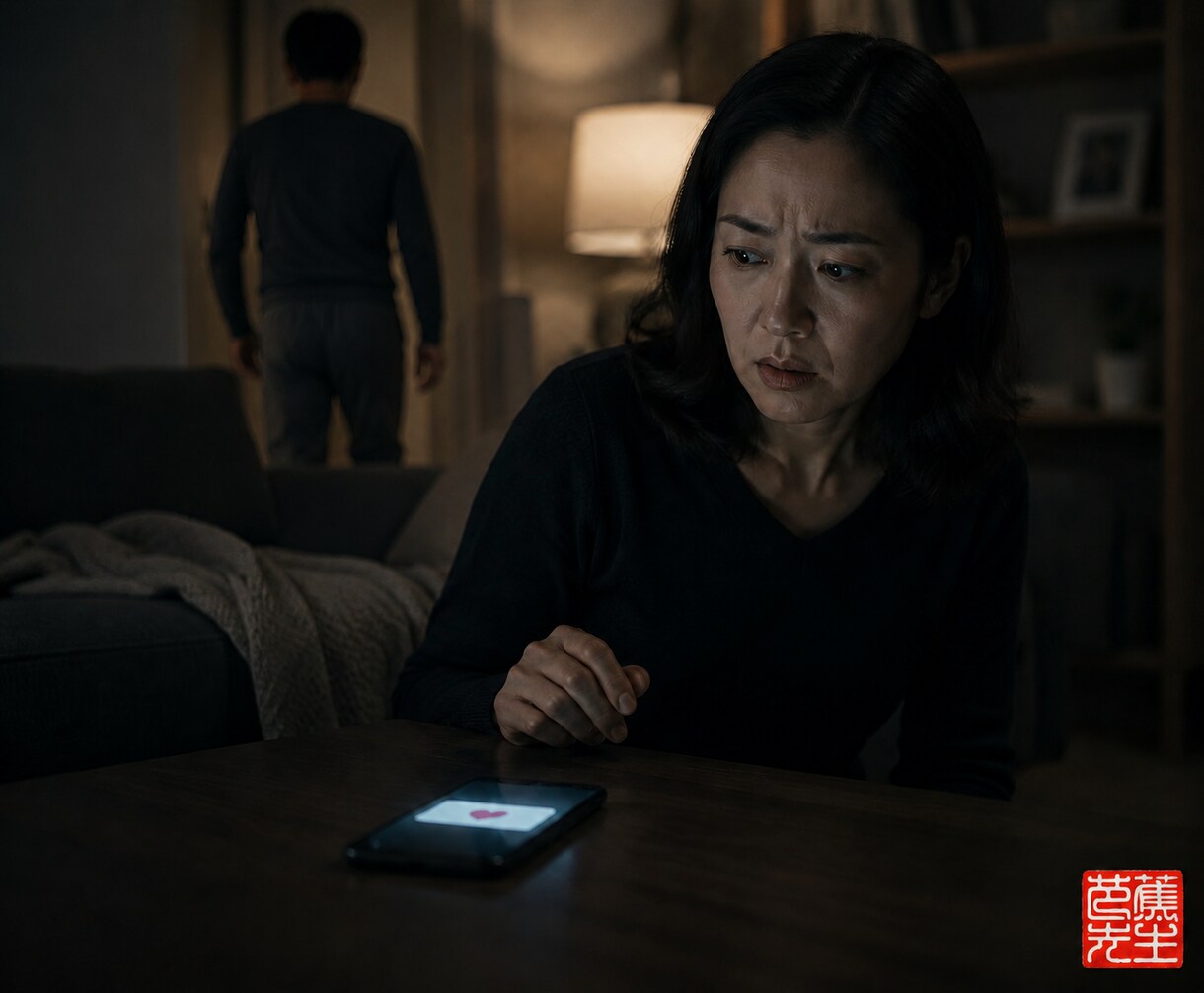 夫の不倫を見極め後悔しない対応を一緒に考えます 確かな証拠がなくても　疑いを感じた今からできること イメージ4