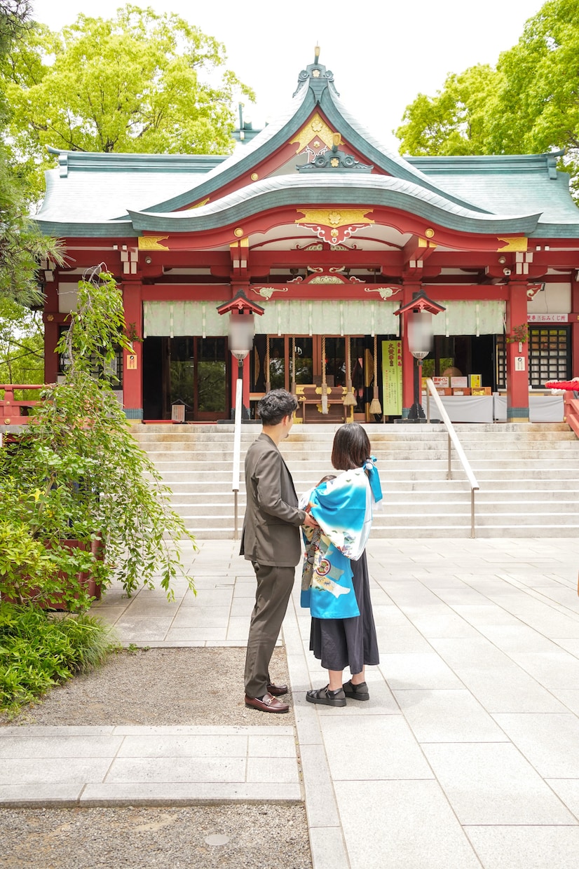 女性カメラマン！お宮参り・お食い初め写真撮影します ママカメラマンで安心！全てリタッチ済み納品 イメージ4
