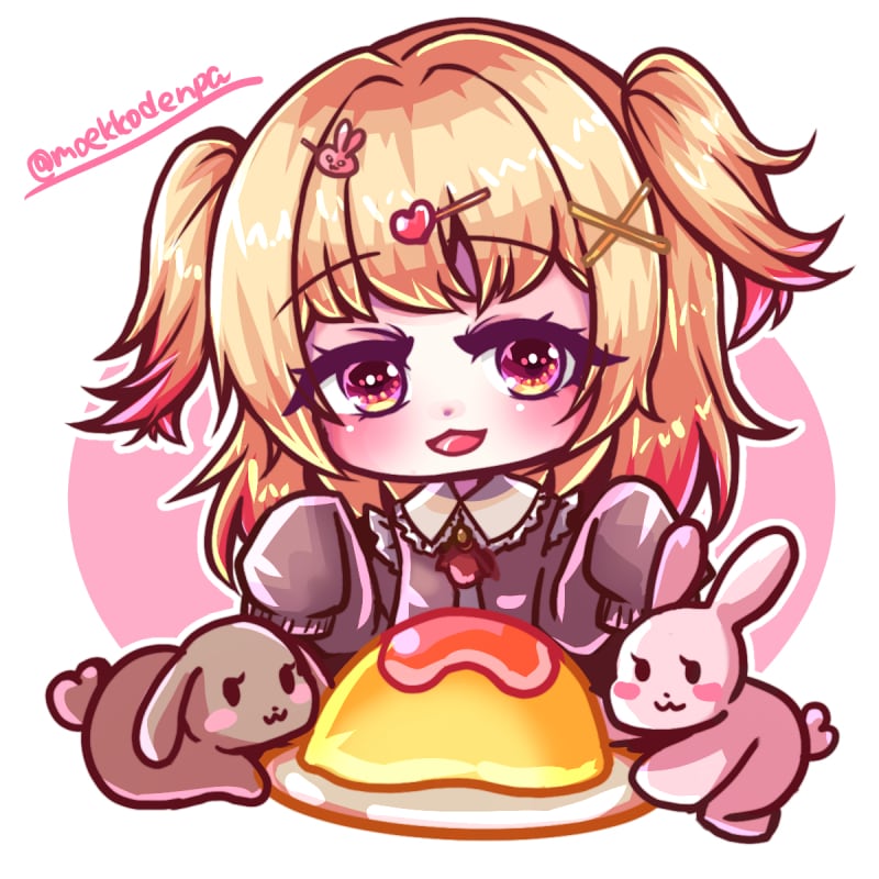 かわいいデフォルメキャラアイコン描きます 小物付きデフォルメキャラアイコン作成します！ イメージ1
