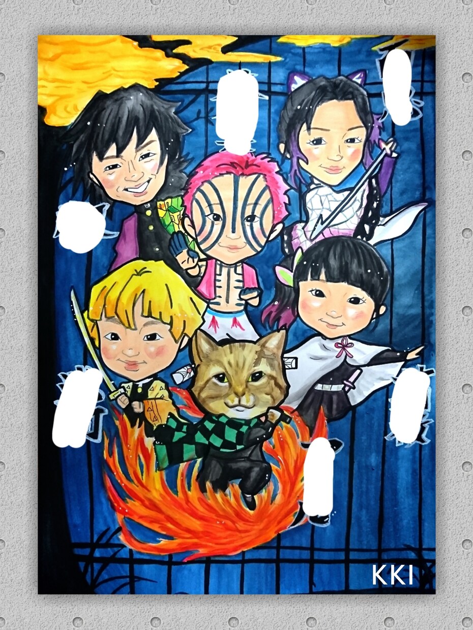 お写真から優しいタッチのそっくり似顔絵お描きします そっくりで、見たらクスッと笑顔になれる似顔絵 イメージ9