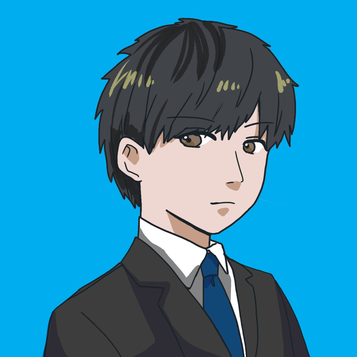 SNSアイコン用イラスト描きます シンプルでやわらかい人物画をお求めの方に イメージ3