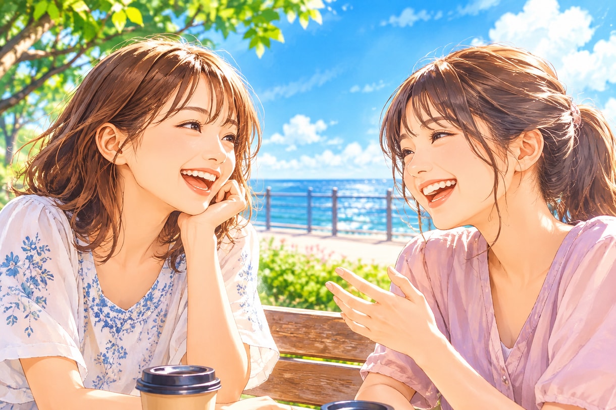 友達感覚でお話聞きます ため口OK！　気にせずおしゃべりしましょう イメージ1