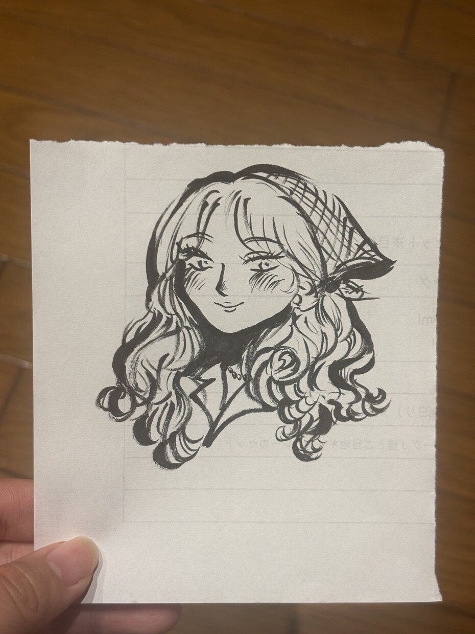 可愛いデフォルメ似顔絵描きます リアルすぎない可愛くレトロな一点ものな似顔絵 イメージ6