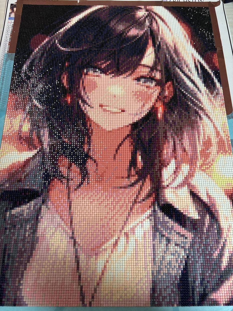 丁寧仕上げ✨ダイヤモンドアートの制作代行いたします 丁寧な手仕事でお届け✨忙しいあなたに代わり制作いたします！ イメージ1
