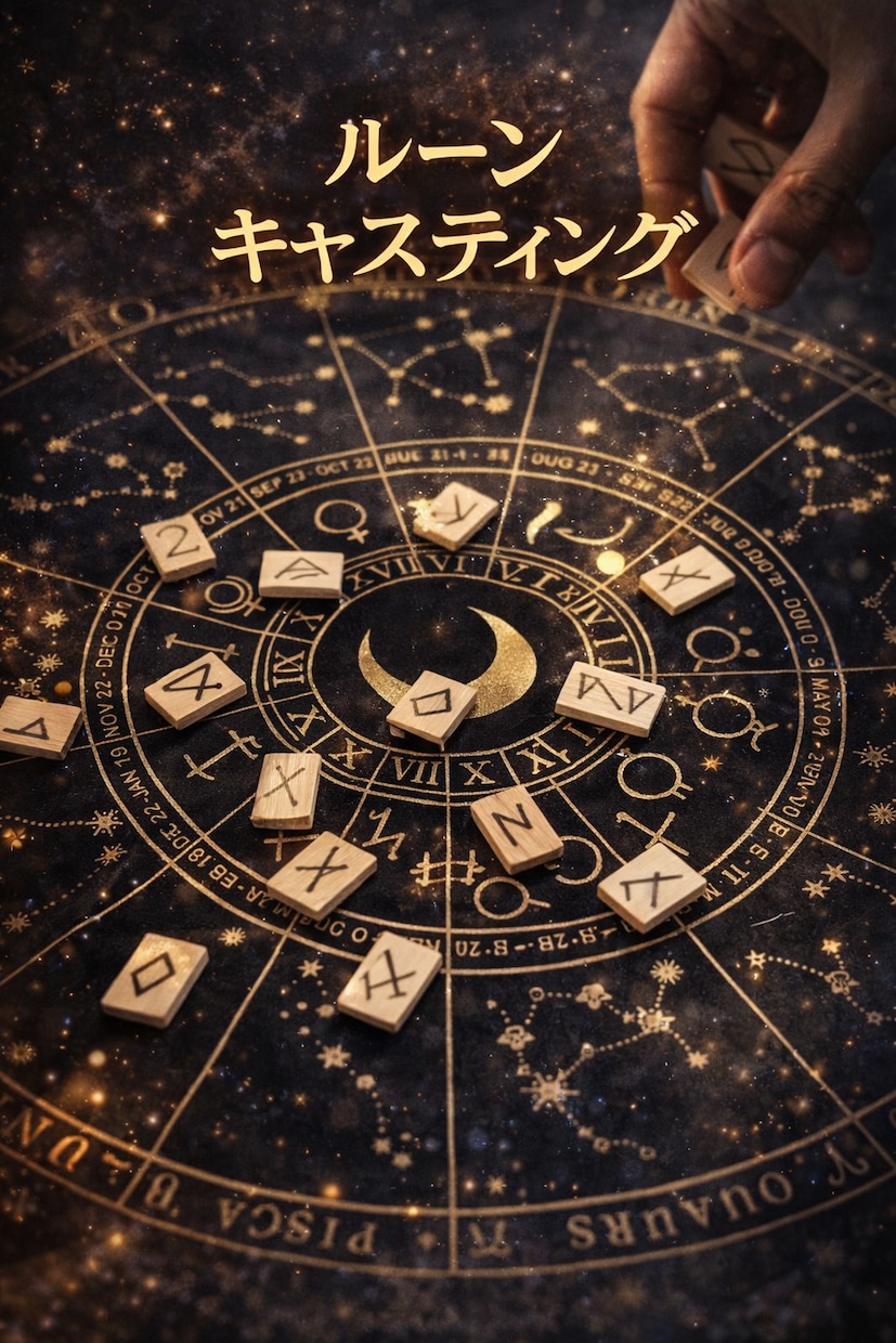 これからの流れと今必要なメッセージを読み解きます 北欧やゲルマンで使われていたルーン・キャスティング イメージ2