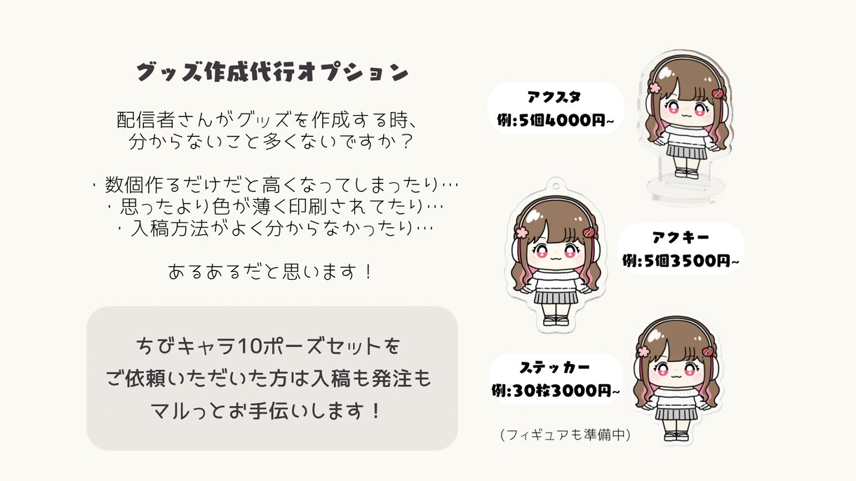 配信やブログに♪ゆるかわデフォルメキャラ制作します 表情豊かなキャラであなたの活動をもっと楽しくかわいく！ イメージ6