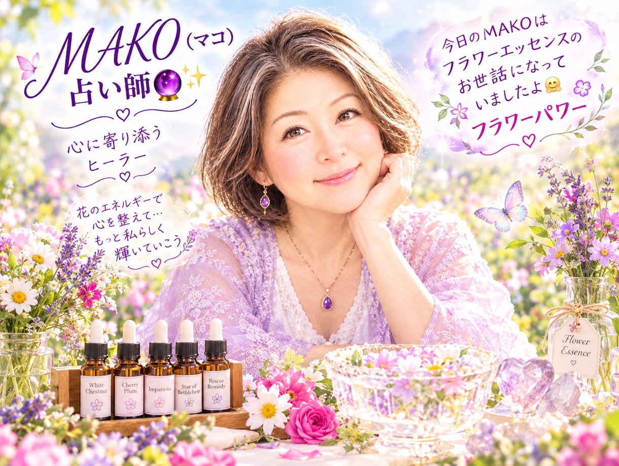 今必要なフラワーエッセンスを知ることができます オラクルカード付き～お花のエッセンスで癒されましょう。 イメージ6