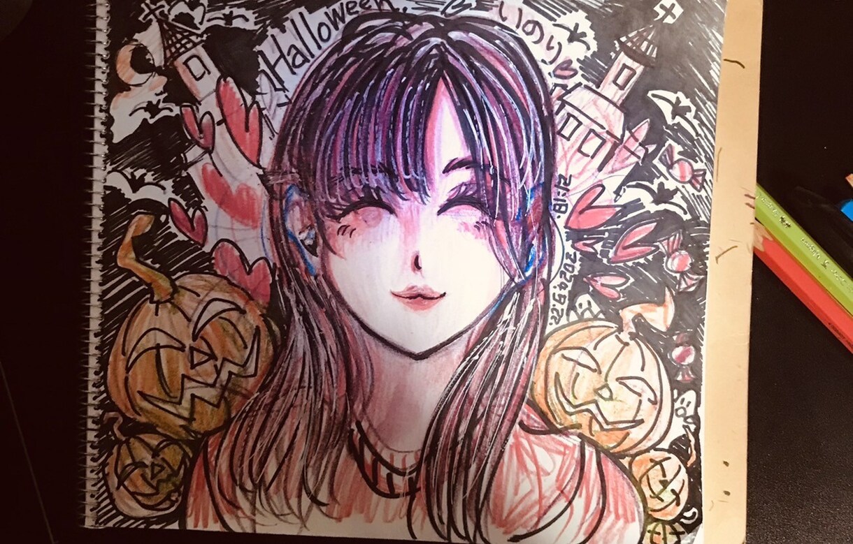 似顔絵描きます スケッチブックから描くアナログ風（ツールでの編集も可） イメージ7