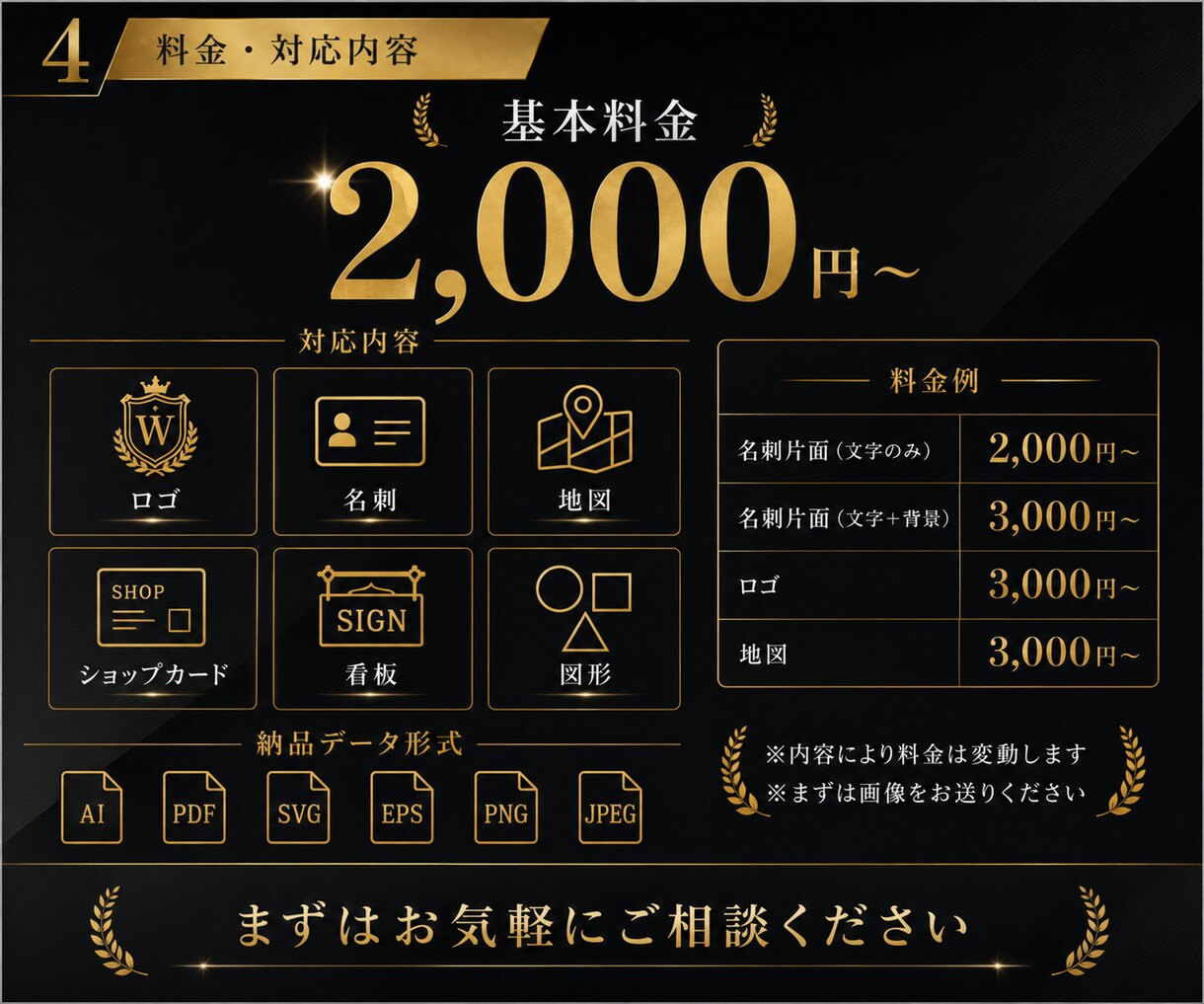 IllustratorのAIデータに画像変換します 画像や写真しかなくても大丈夫。使えるAIデータに変換します。 イメージ5