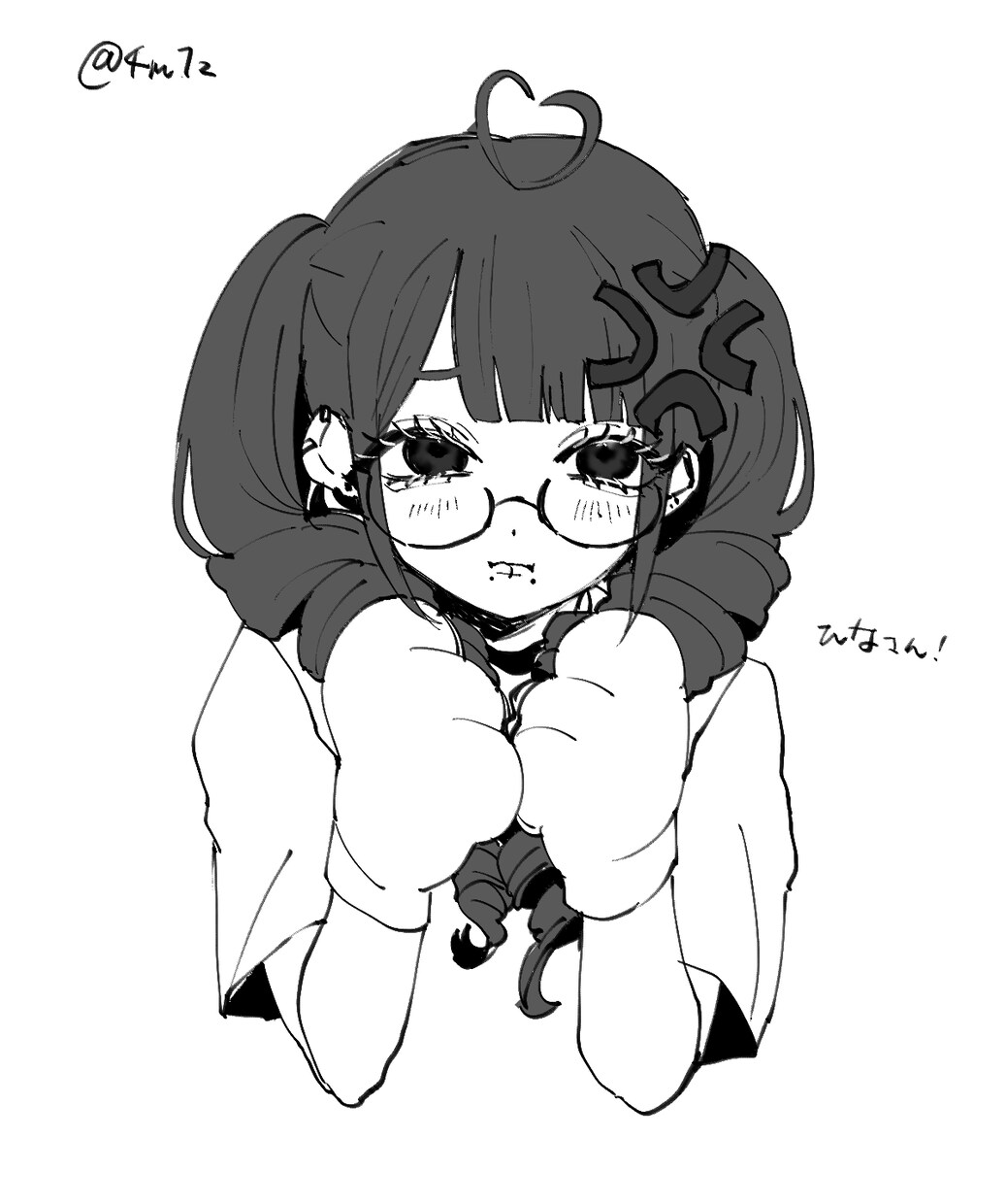 可愛いアイコンやキャラクターを作ります ラフ感・可愛らしい雰囲気・ダーク・地雷系なんでも描きます イメージ10