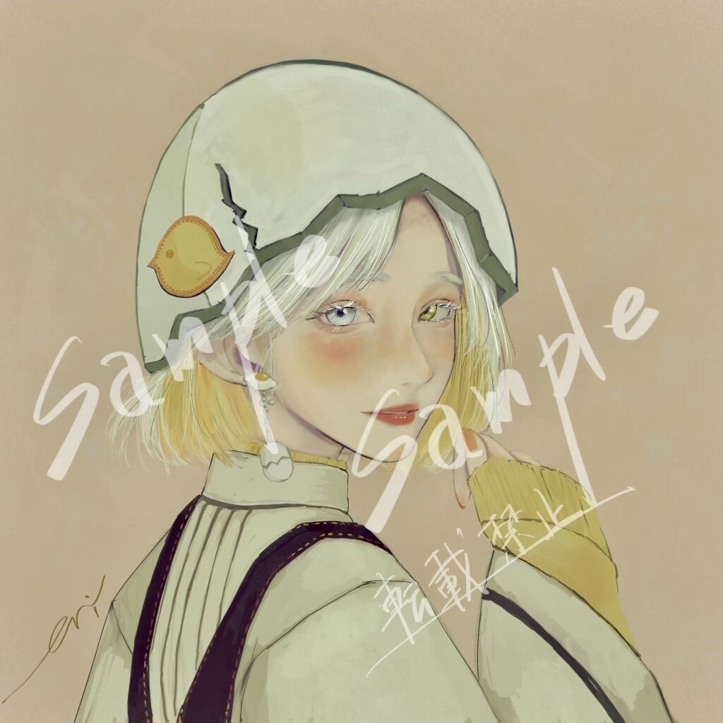SNSアイコンに使える女の子のイラスト描きます 綺麗なイラストが大得意です！女の子も男の子もお描きします！ イメージ3