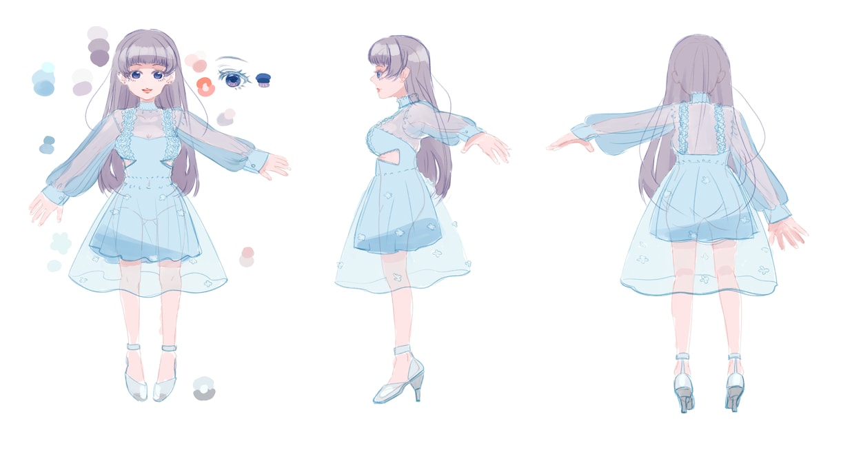 活動者様の立ち絵描きます これから活動される方、かわいいイラストはいかがですか？ イメージ5