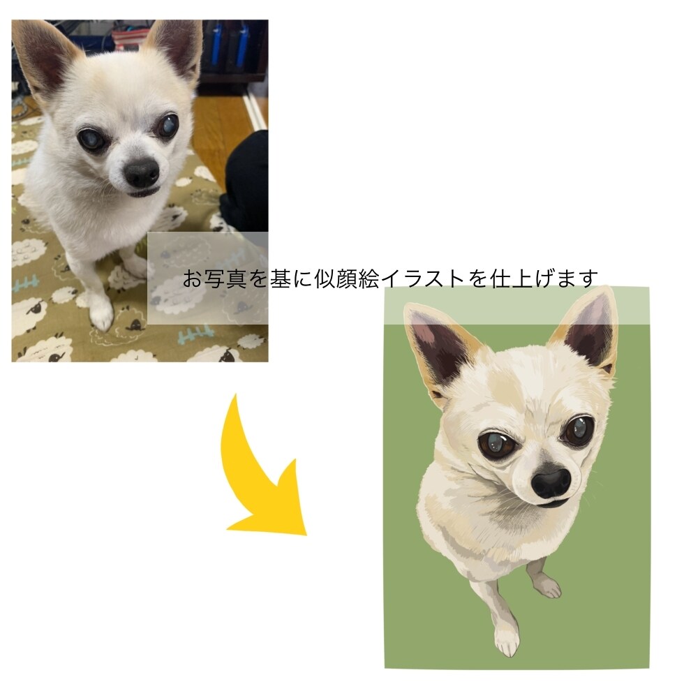 あたたかみのある似顔絵お描きします 愛犬、愛猫など大切なご家族の似顔絵はいかがですか？ イメージ5