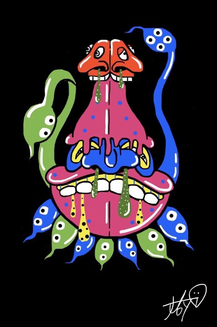色々な物のイラストを描きます 一度見たら忘れない独特なイラストデザインを描きます！ イメージ7