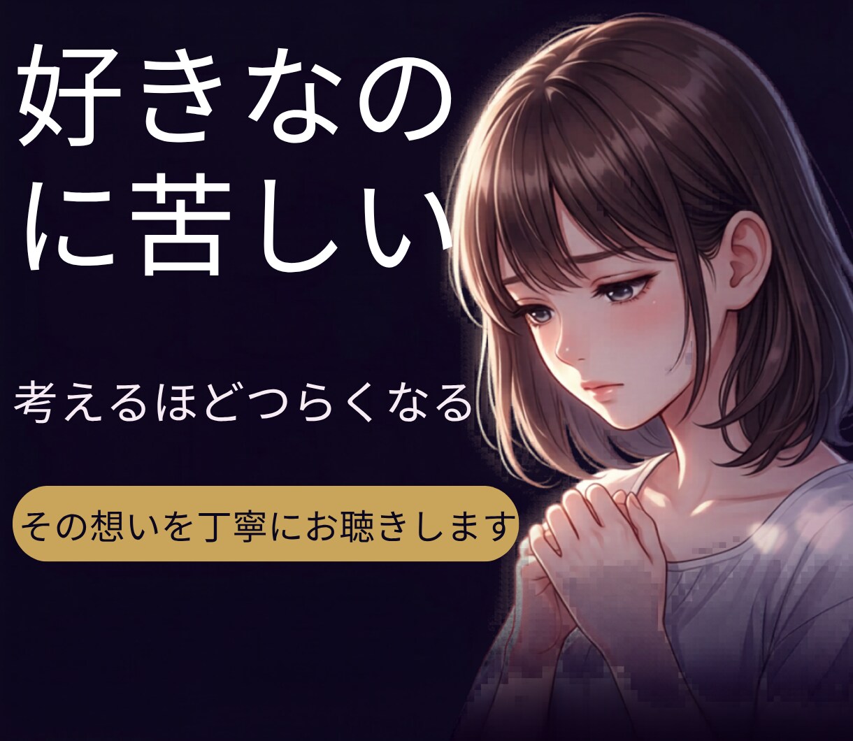 恋愛のモヤモヤをやさしく整理します 好きなのに苦しい恋愛の悩みを、否定せず整理する電話相談です イメージ3