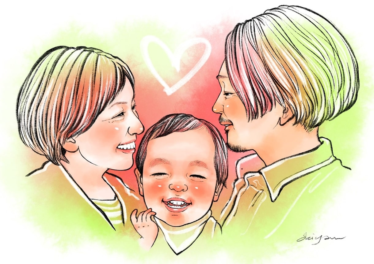 ペット&人物★温かくて優しい似顔絵お描きします ★SNSアイコン、名刺、プレゼントにもご利用頂けます。 イメージ2