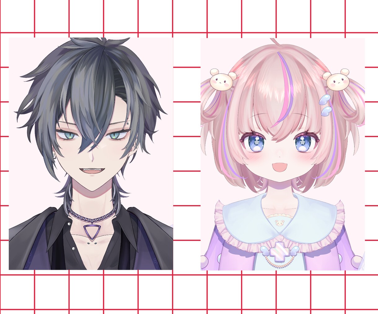 Vtuber向けパーツ分け立ち絵を作成します ご要望に沿ったデザイン、絵柄で仕上げます イメージ10