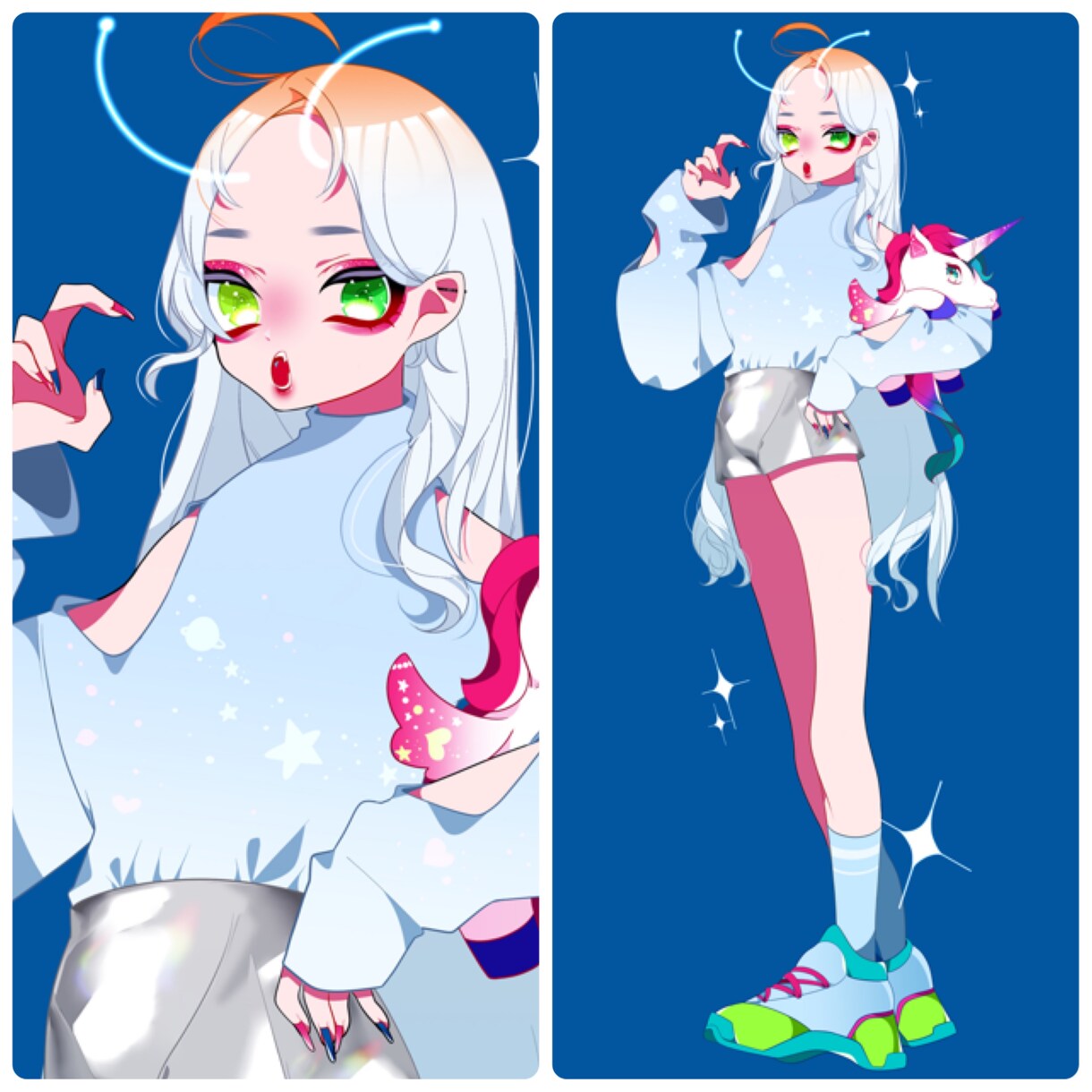 貴方好みのイラストを描きます 彩度の高いイラストやパキッとした塗りが好きな人にオススメです イメージ2
