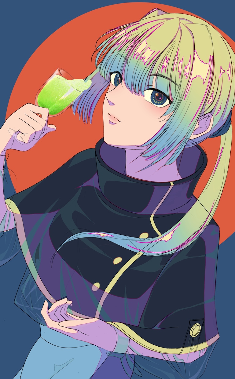美少女や青年のキャラクターを描きます 商用、二次利用可能！目を引く一枚絵が欲しい方にオススメです！ イメージ2