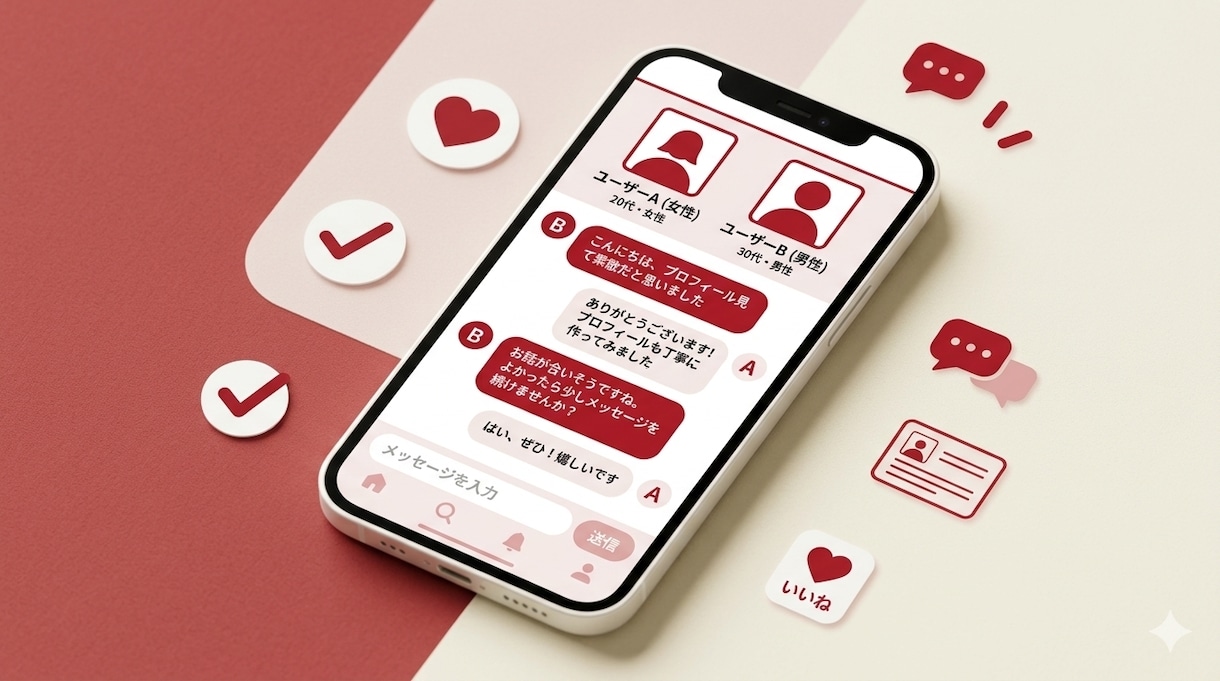 マッチングアプリのプロフィールを作成・添削します あなたの魅力が伝わるプロフィールを一緒に作成 イメージ2