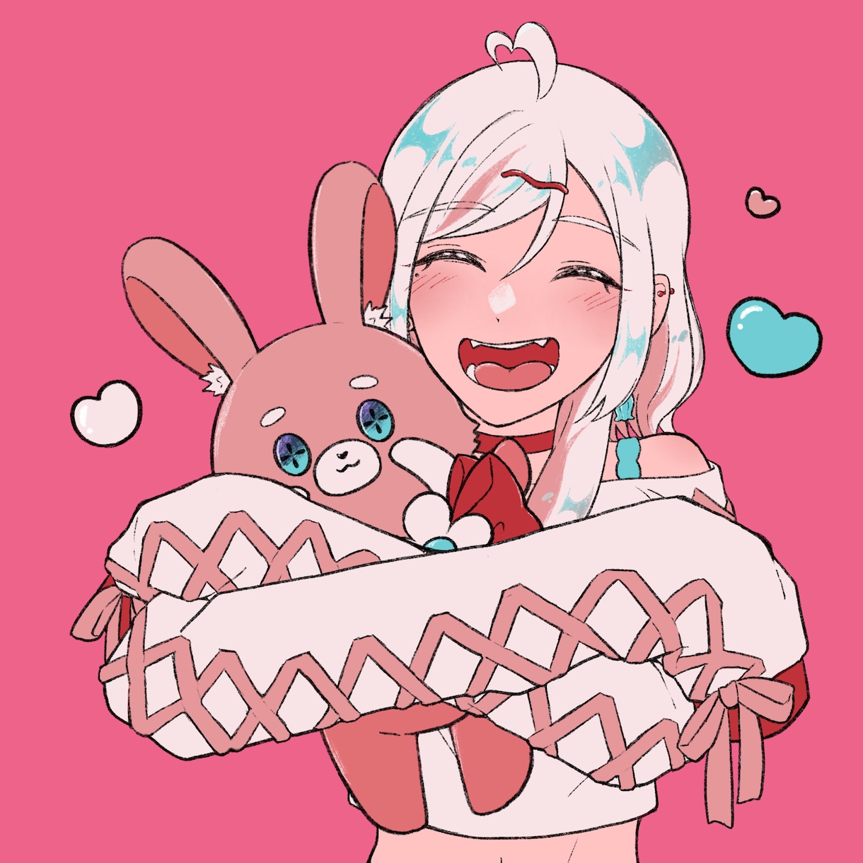 5月まで特別価格！！アイコン描かせていただきます 視線独り占め！かわいくて目を引くアイコン描きます！ イメージ1
