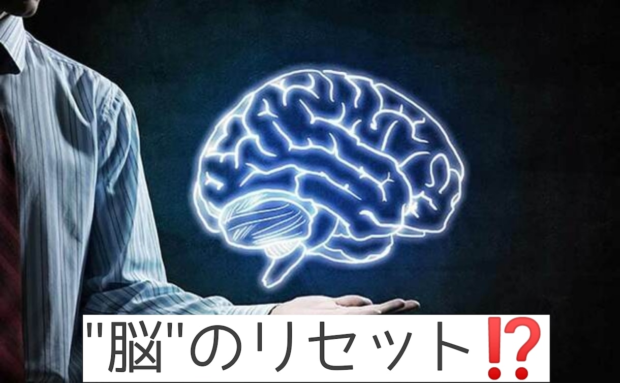 脳をリセット！深い悩みを解決に導きます 心と体を変えるために、全ての根本である"脳"にアプローチ イメージ2