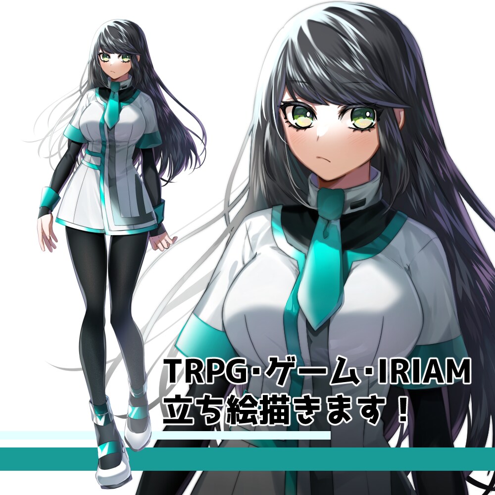 TRPG・ゲーム・立ち絵イラスト描きます 【最短翌日納品！】【かわいい～カッコいいまで！】 イメージ1