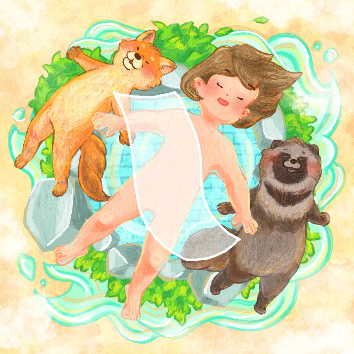 柔らかくほっこりするようなイラストを描きます ご要望に沿ったオリジナルイラスト イメージ2