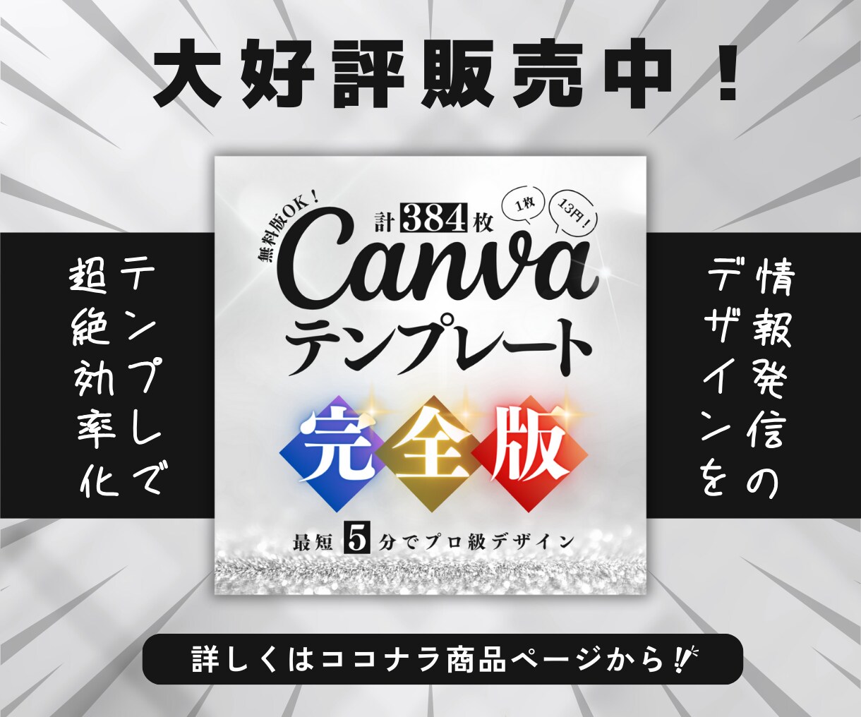 Canvaでオリジナルテンプレートを画像制作します 効率化!Canvaデータ納品やテンプレート化で外注費削減! イメージ10
