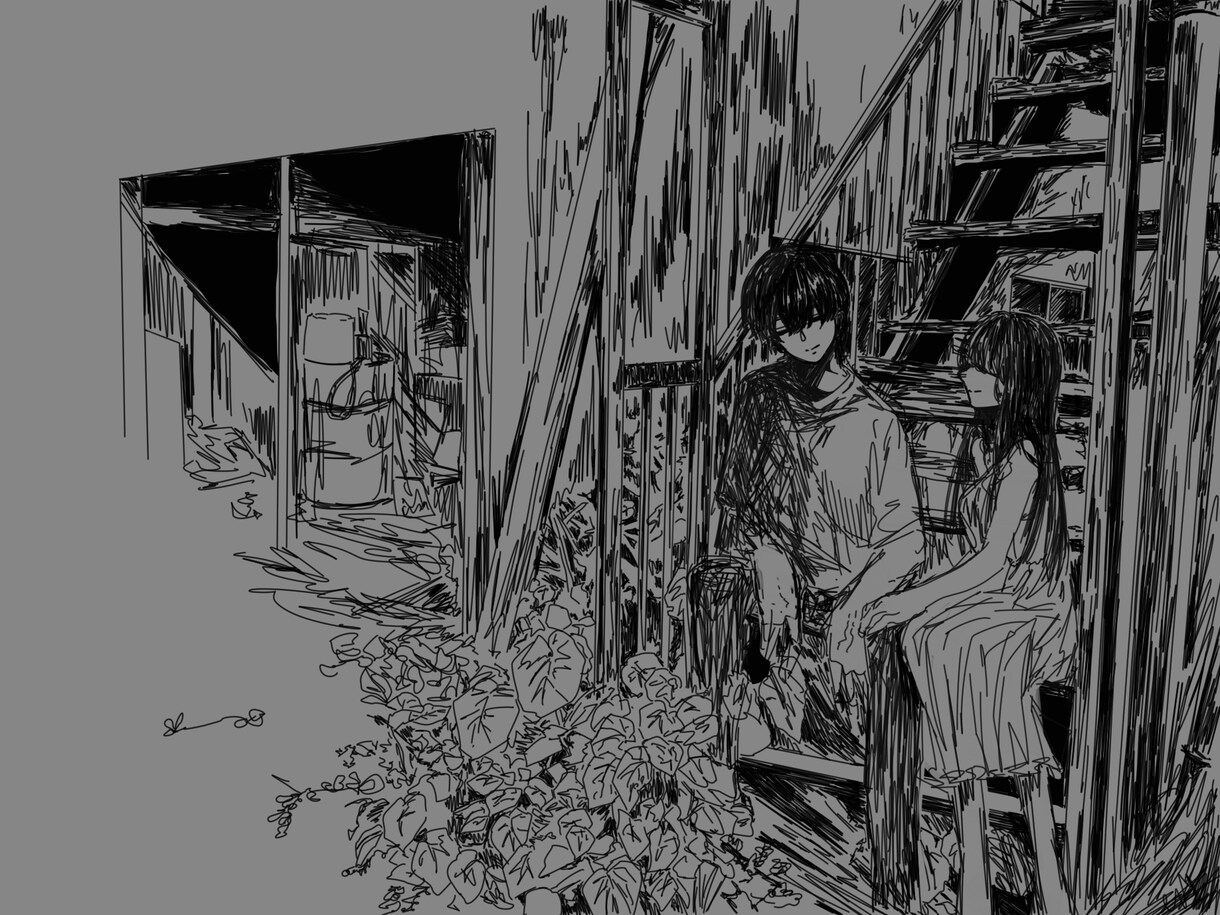 ホラーテイストのイラスト作成します 不気味な印象のホラーイラストを作成します イメージ3