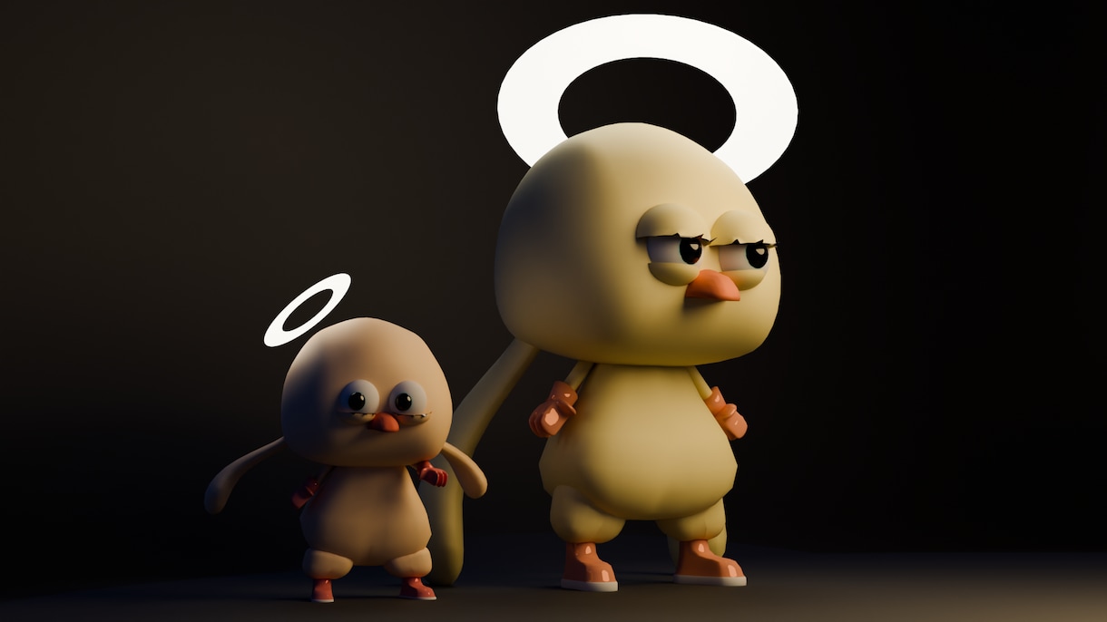 3Dモデルを作製します ゲーム/アニメ/WEBサービス/企業/グッズ/イベント等に！ イメージ4