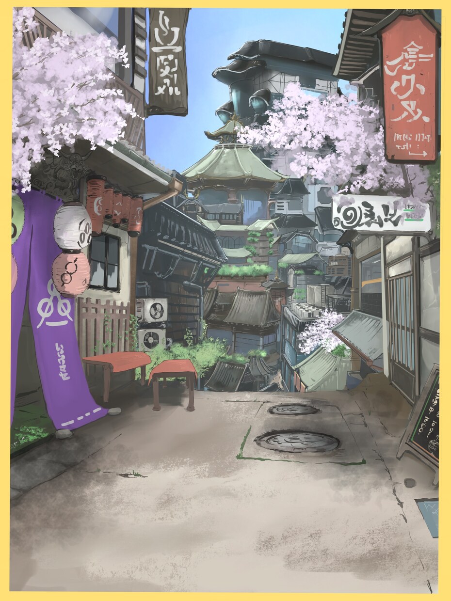 A4一枚のオリジナルの世界観を提供します なんでもやる！！なんでも描く！！ イメージ4
