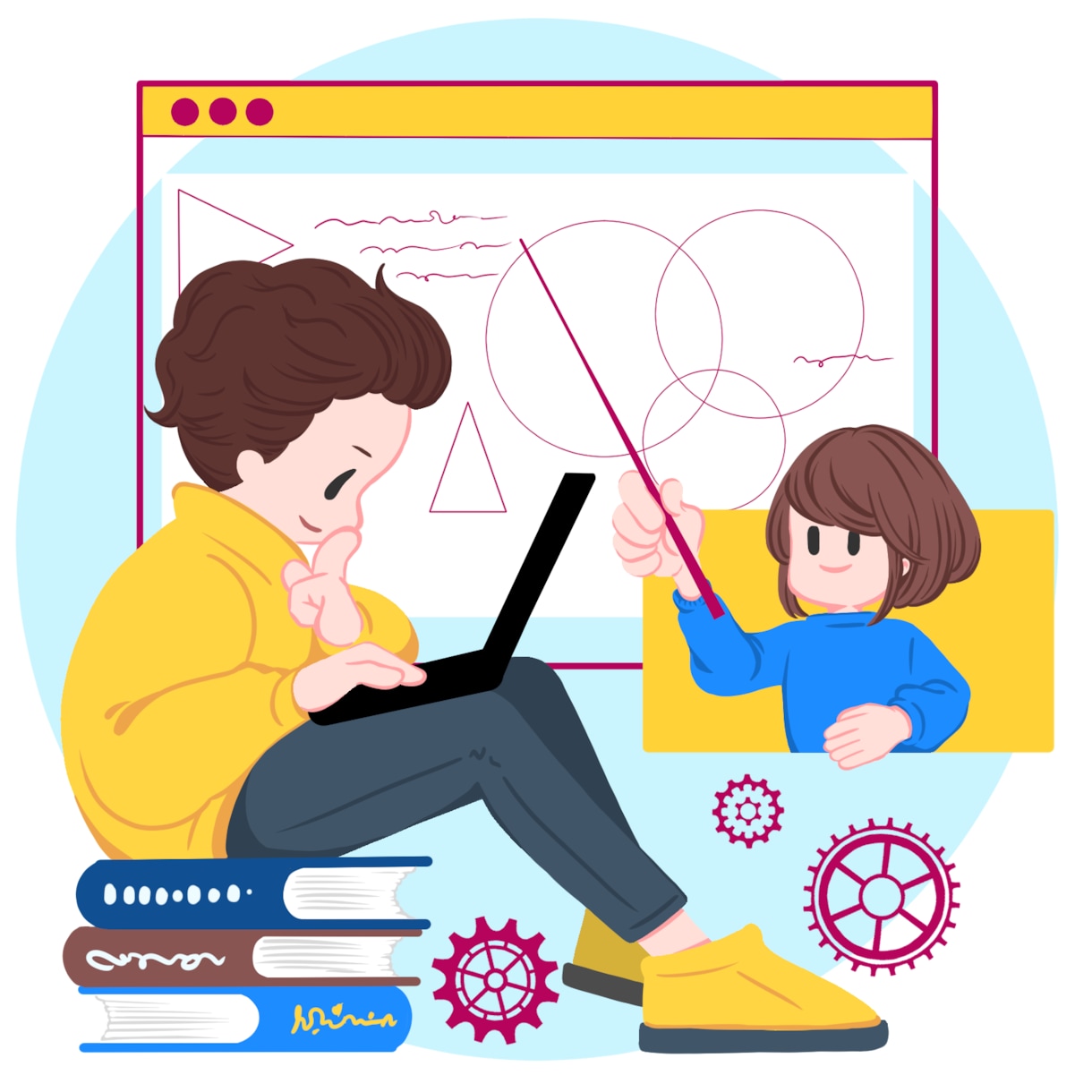 商用OK☆伝わるイラストカット作成いたします 実績あり！Webに雑誌に！POPなオリジナルの素材で好印象に イメージ1