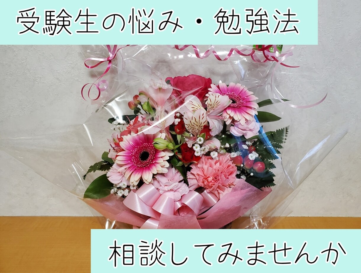 受験生のお悩み聞きます　勉強法の相談にのります 受験の悩みを話すことは悩みを整理することにつながります イメージ1