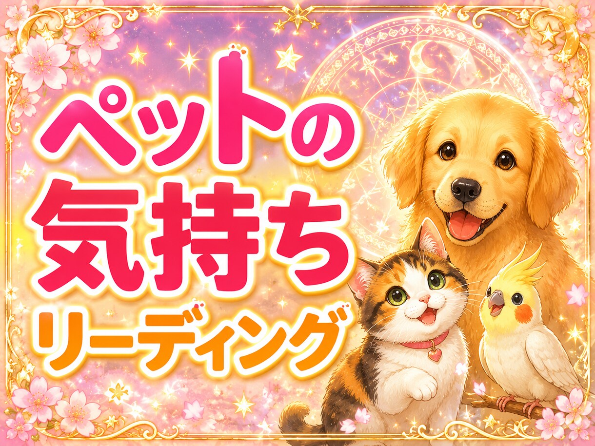 ペットの気持ちをやさしく鑑定します 虹の橋のあの子の想いにも寄り添います イメージ1