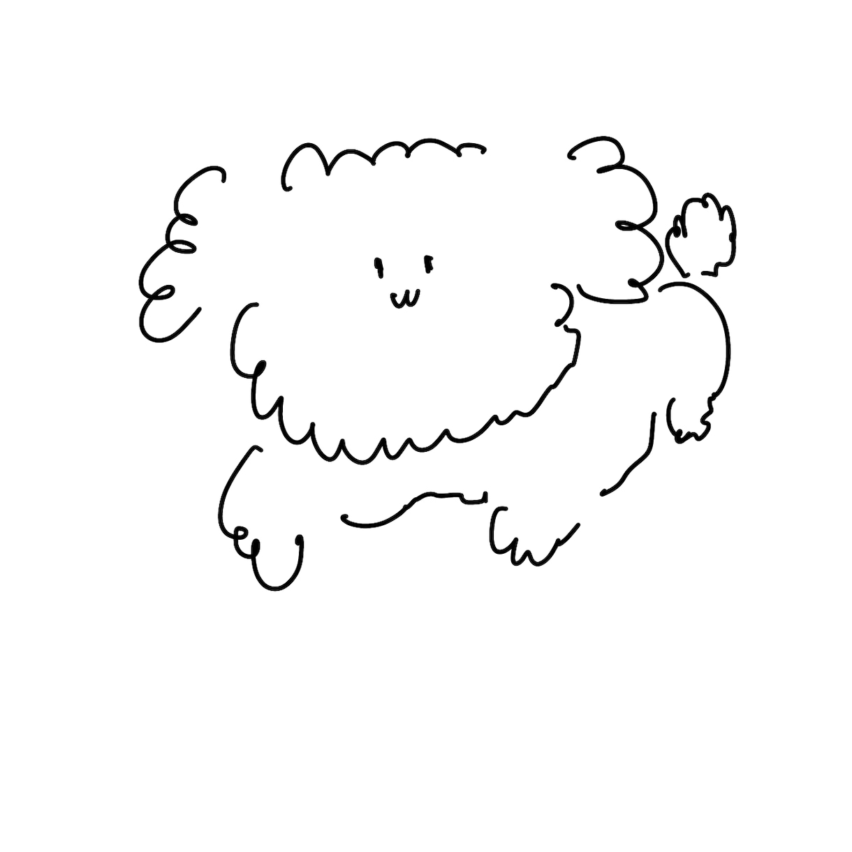 SNS用下手ゆるアイコン描きます ゆるっと下手可愛い、あなただけのアイコン作ります♪ イメージ4