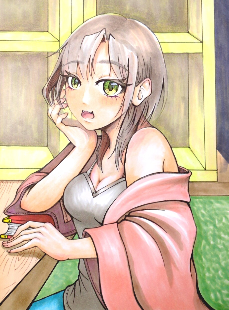 アナログイラストを描きます 通常イラスト・アイコン等で使えるイラストをアナログで描きます イメージ3