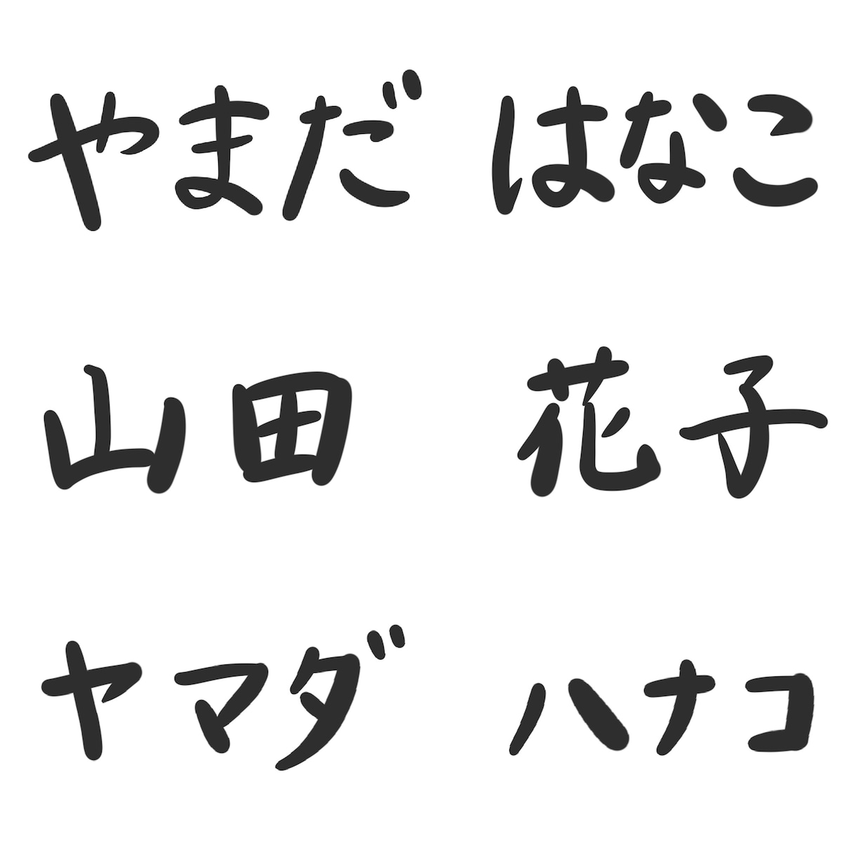 お名前を丁寧に添削します お名前をきれいに書きたい方へ。ポイントをお伝えします♪ イメージ2