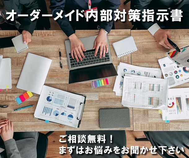 SEO対策の内部対策指示書をオーダーメイドします あなたのサイトの弱点見つけて一気に修正！ イメージ1