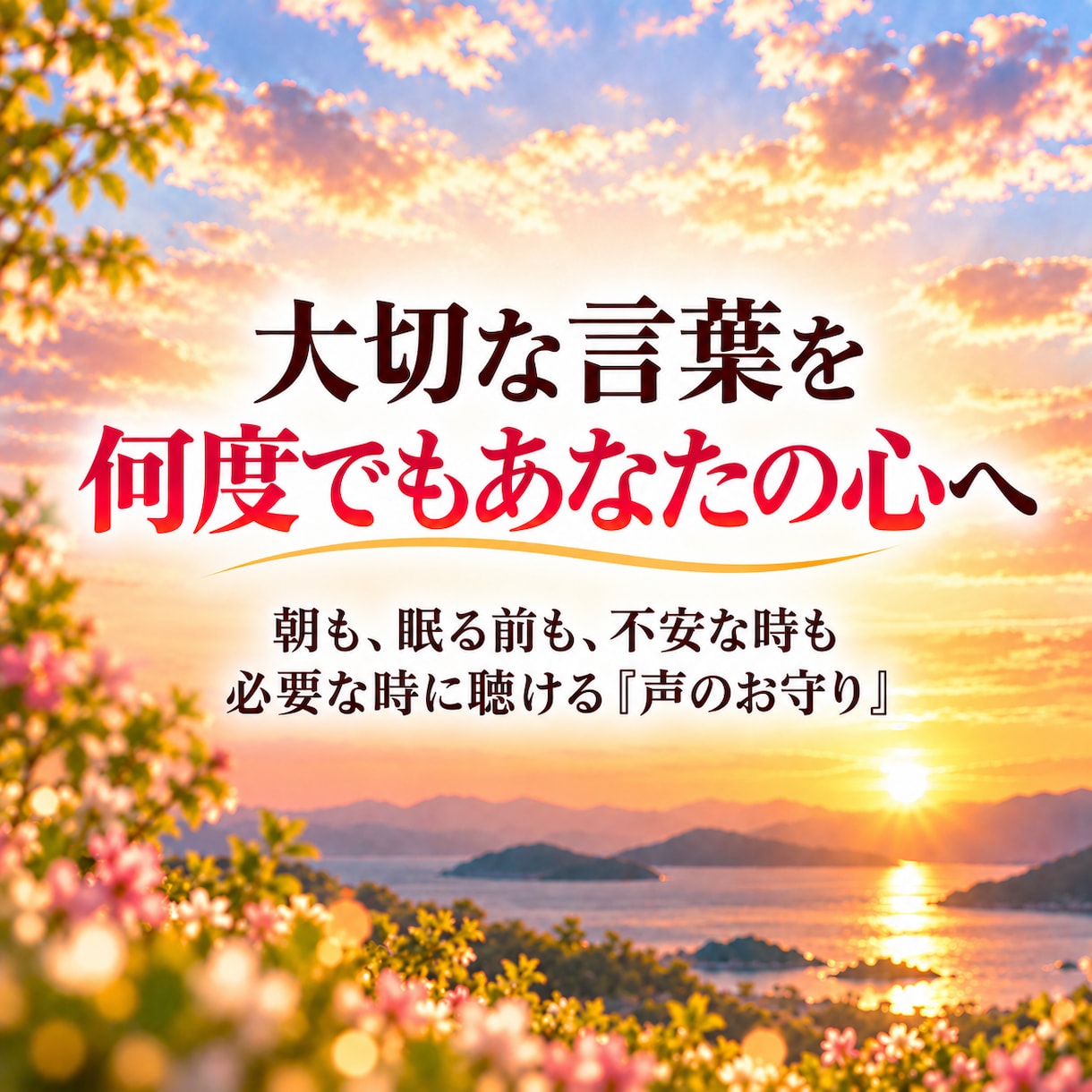 人生好転へ！大切な言葉を「声のお守り」にします 心の奥でずっと求めていた言葉を一緒に見つけます イメージ7