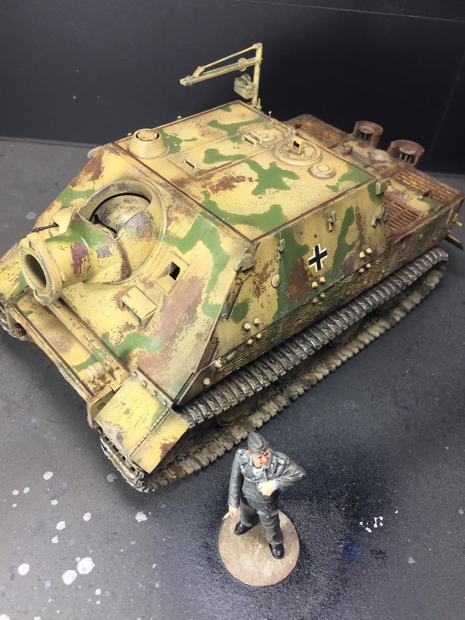 1/48大戦機1/35戦車プラモデル製作承ります 剥がし加工、ウエザリング等のダメージ塗装を得意としています。 イメージ8